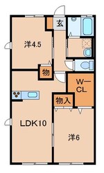 プレステージ宮崎Ⅰの物件間取画像